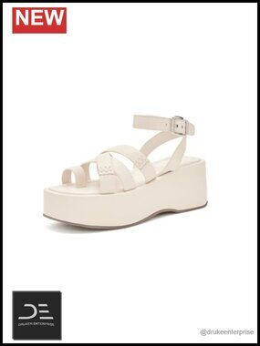 Free People Hazel Flatform Sandals Suede Ankle Strap Platform Heel